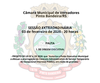 SESSÃO EXTRAORDINÁRIA - 03/02/2026