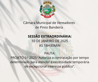SESSÃO EXTRAORDINÁRIA