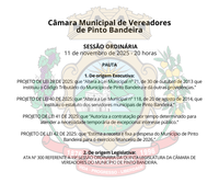 SESSÃO ORDINÁRIA - 11/11/2025