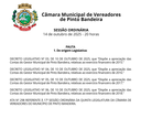 SESSÃO ORDINÁRIA - 14/10/2025