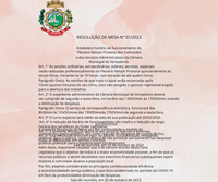 MUDANÇA DE HORÁRIO DE FUNCIONAMENTO